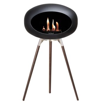Le Feu Bio Fireplace Ground Wood High - Smoked Oak