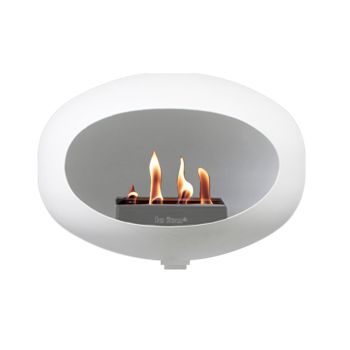 Le Feu Bio Fireplace Wall - White