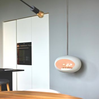 Le Feu Bio Pejs White Sky 120 - Stålstang