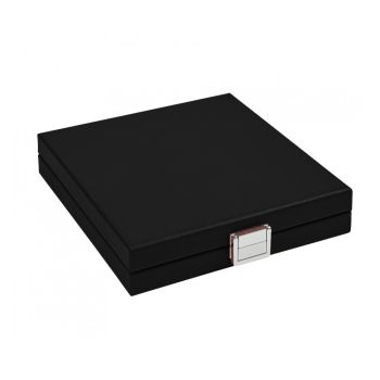 Coffret Dominos En Cuir - Noir