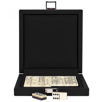 Leather Domino game set