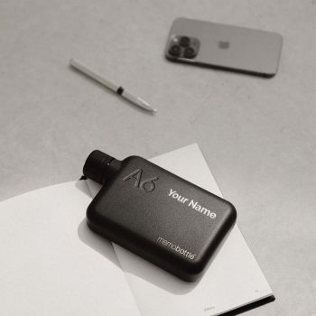 Memobottle Stainless Steel A6 - Black