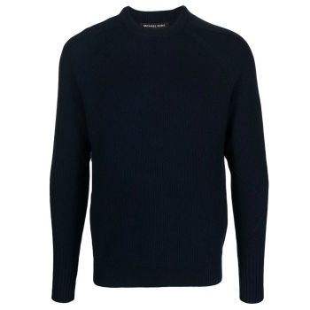 Michael Kors Knitted Pullover - Navy