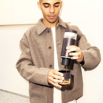 Mugshott Cafetière Portable - Taupe