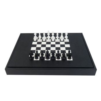 Hector Saxe Coffret Multi-Jeux En Cuir