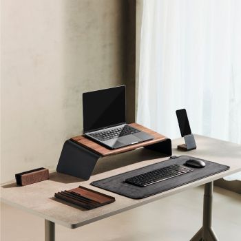 NOOE Anywhere Support Pour Ordinateur Portable - Noyer