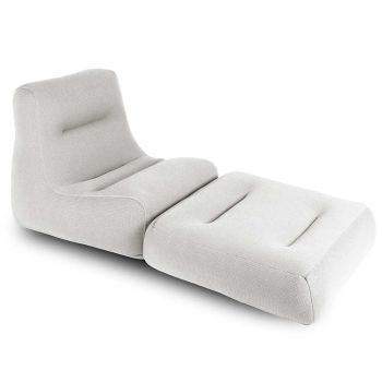 OGO Sit Pool 1 sæde - hvid