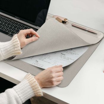 Orbitkey Skrivebordsmåtte Large - Grå