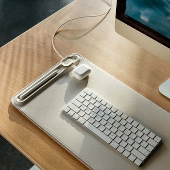 Orbitkey Skrivebordsmåtte Slim - Grå