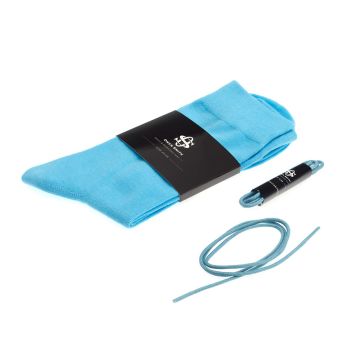 Owen Smith Socks & Laces Set Blue