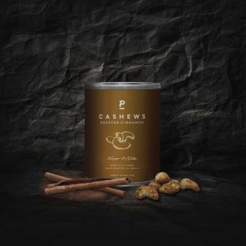 P-Stash Cashewnødder ristet kanel - 60 gr