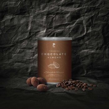 P-Stash Mandel Tiramisu Mørk Chokolade - 70 gr
