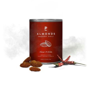 P-Stash Almond Nuts Smoked Chili - 60g