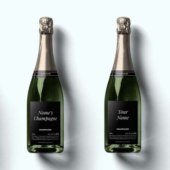 Duo De Champagne Personnalisé