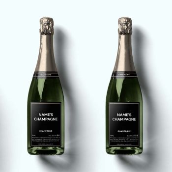 Coffret À Champagne Personnalisé