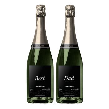 Duo De Champagne Personnalisé