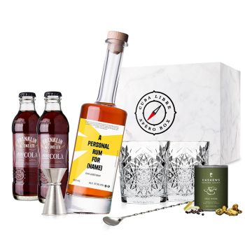 Personalised Cuba Libre Apéro Box