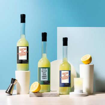 Personligt Limoncello Tonica-cocktailsæt