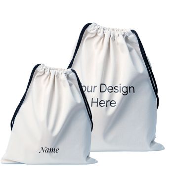 Sac Cadeau En Coton Personnalisé De Luxe