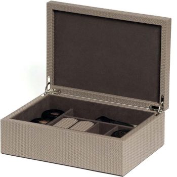 Pinetti Leather Shoe Shine Kit Box