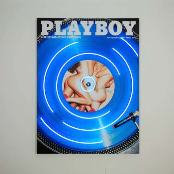 Locomocean x Playboy Vinyl Cover Vægkunst