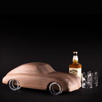 Vector Art Modèle En bois De La Porsche 356 
