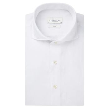 Profuomo Linen Shirt - White