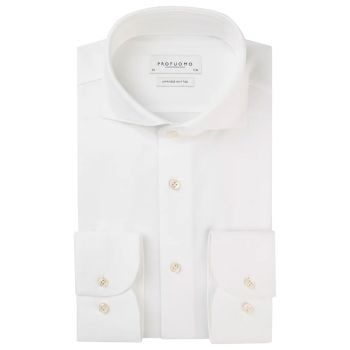 Profuomo Chemise En Tricot Japonais - Blanc