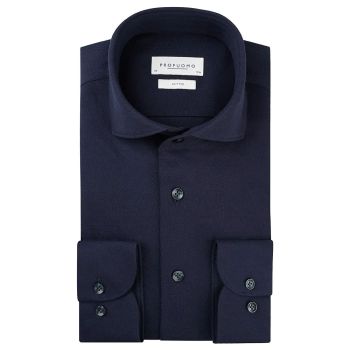 Profuomo Chemise En Tricot - Marine