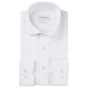 Profuomo Chemise En Tricot - Blanc