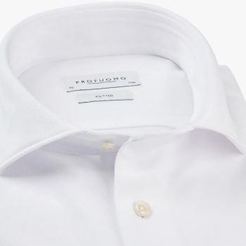 Profuomo Chemise En Tricot - Blanc