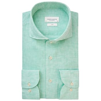 Profuomo Linen Shirt - Green