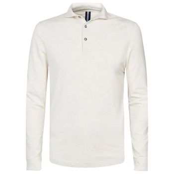 Profuomo Polo À Manches Longues - Beige