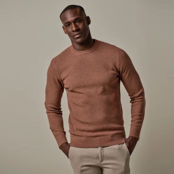 Profuomo Pullover - Rust