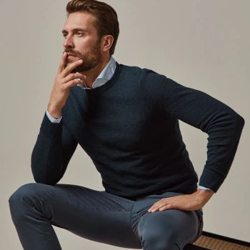 Profuomo Pullover - Marine