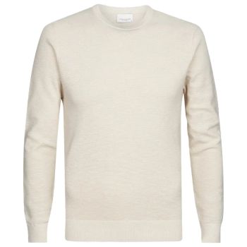 Profuomo Pullover - Blanc Cassé