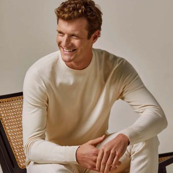 Profuomo Pullover - Blanc-cassé