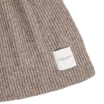 Profuomo Écharpe En Laine Donegal Tricotée - Gris