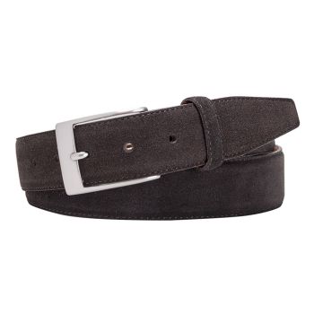 Profuomo Suede Belt - Brown