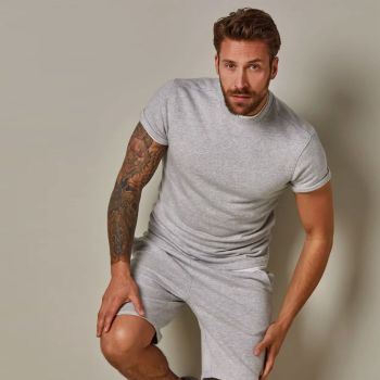 Profuomo Kortærmet sweater - grå