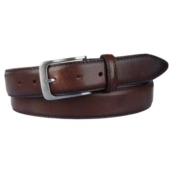 Profuomo Ceinture Polie Latérale - Marron