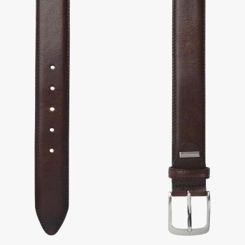 Profuomo Ceinture Polie Latérale - Marron