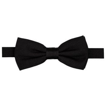 Profuomo Noeud Papillon En Soie Tissée - Noir