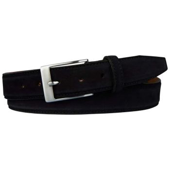 Profuomo Ceinture En Daim - Marine