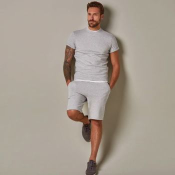 Profuomo Sweatpant shorts - grå