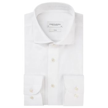 Profuomo Chemise De Voyage - Blanc