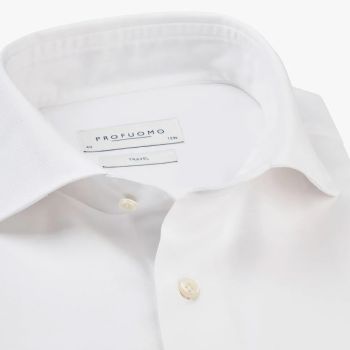 Profuomo Chemise De Voyage - Blanc