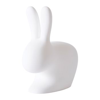 Qeeboo Rabbit Chair Medium Lamp Outdoor LED - White