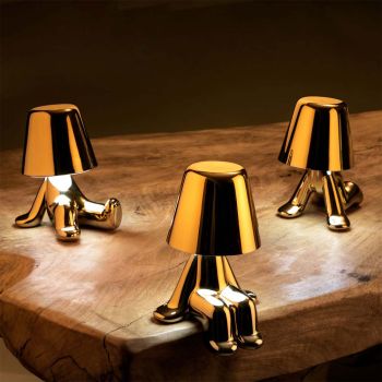 Qeeboo Golden Brothers indendørslampe - Joe