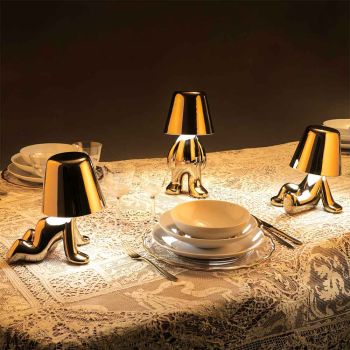 Qeeboo Golden Brothers indendørslampe - Bob